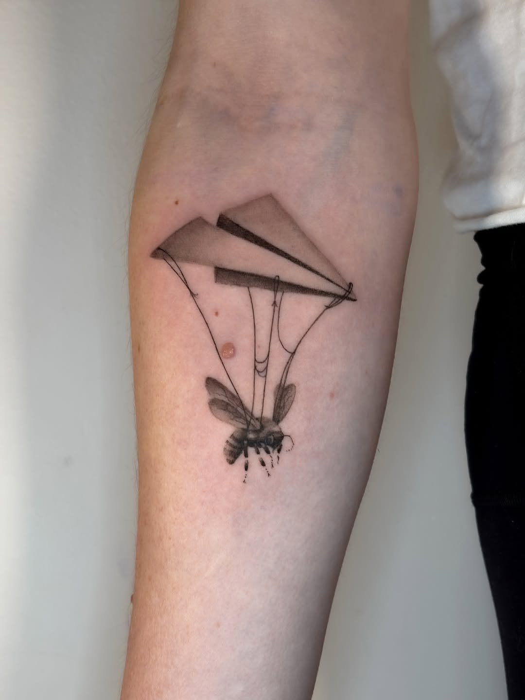 Tattoo by @danithedavinci — black_and_grey, realism
