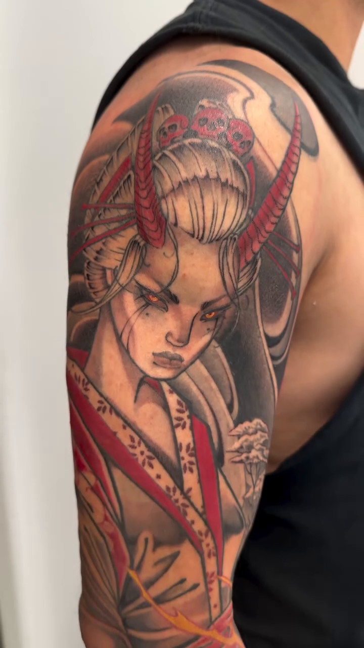 Tattoo by @rog_kelly — japanese_irezumi, realism