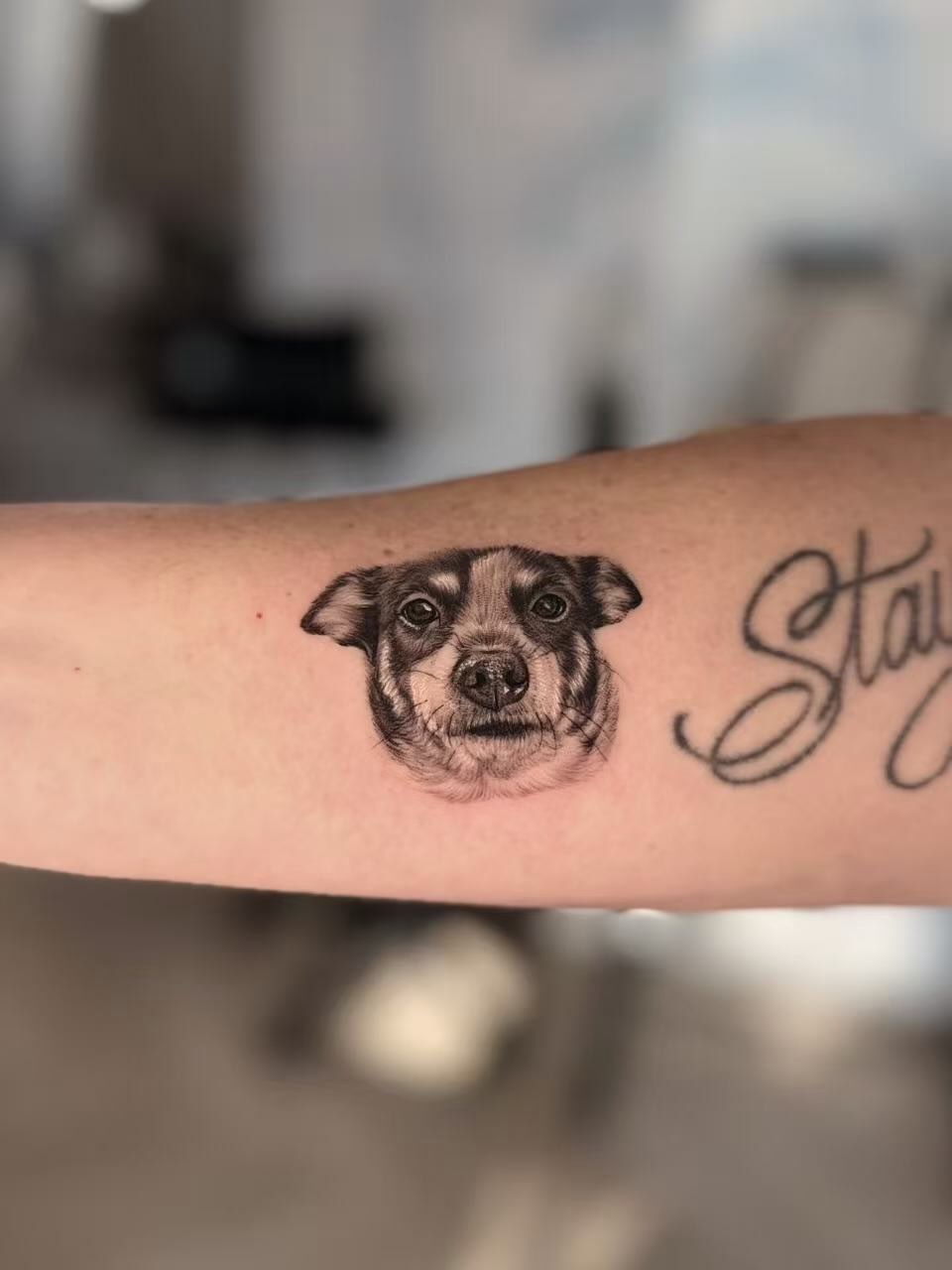 Tattoo by @baronart__nana — realism, black_and_grey