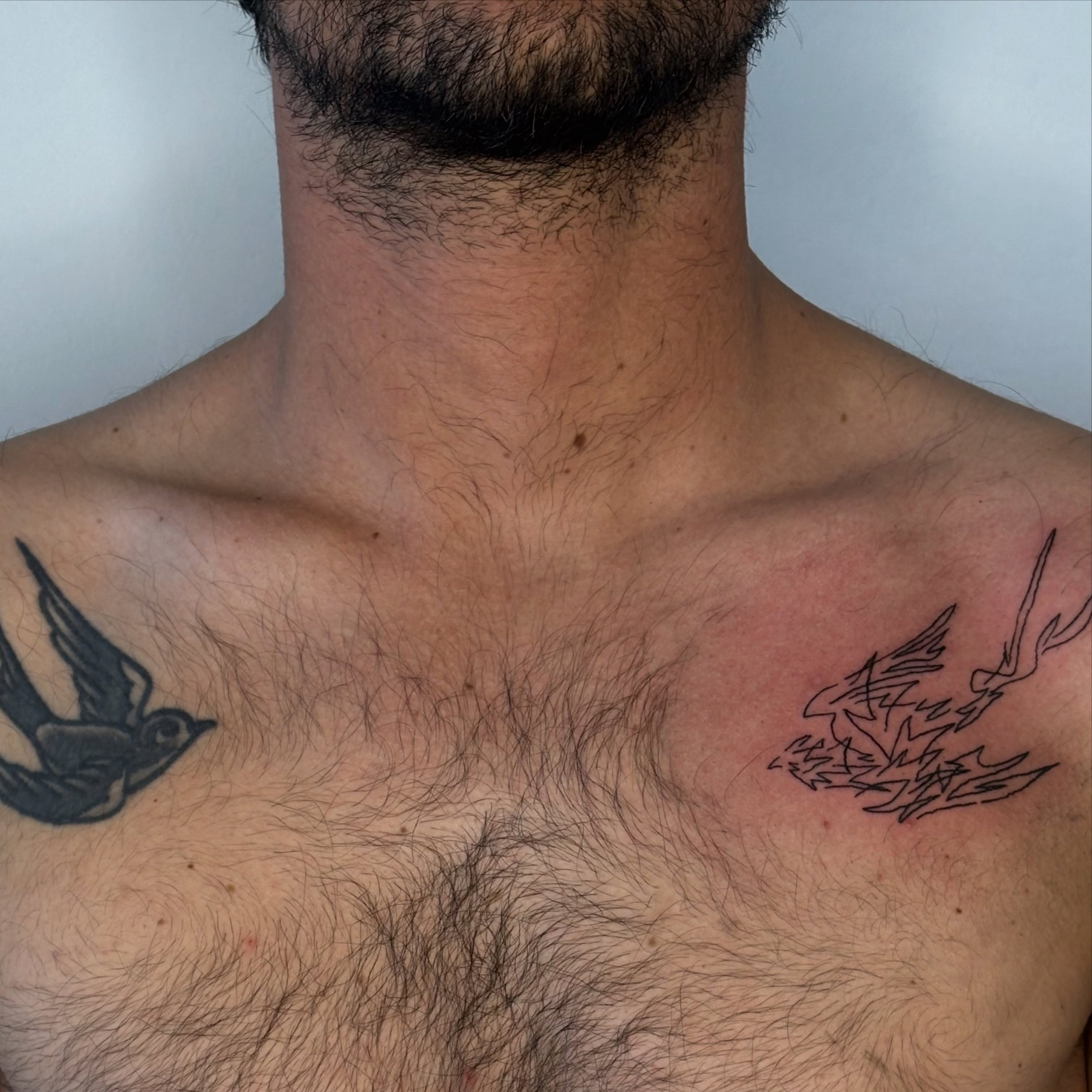 Tattoo by @seayalaterpirate — black_and_grey