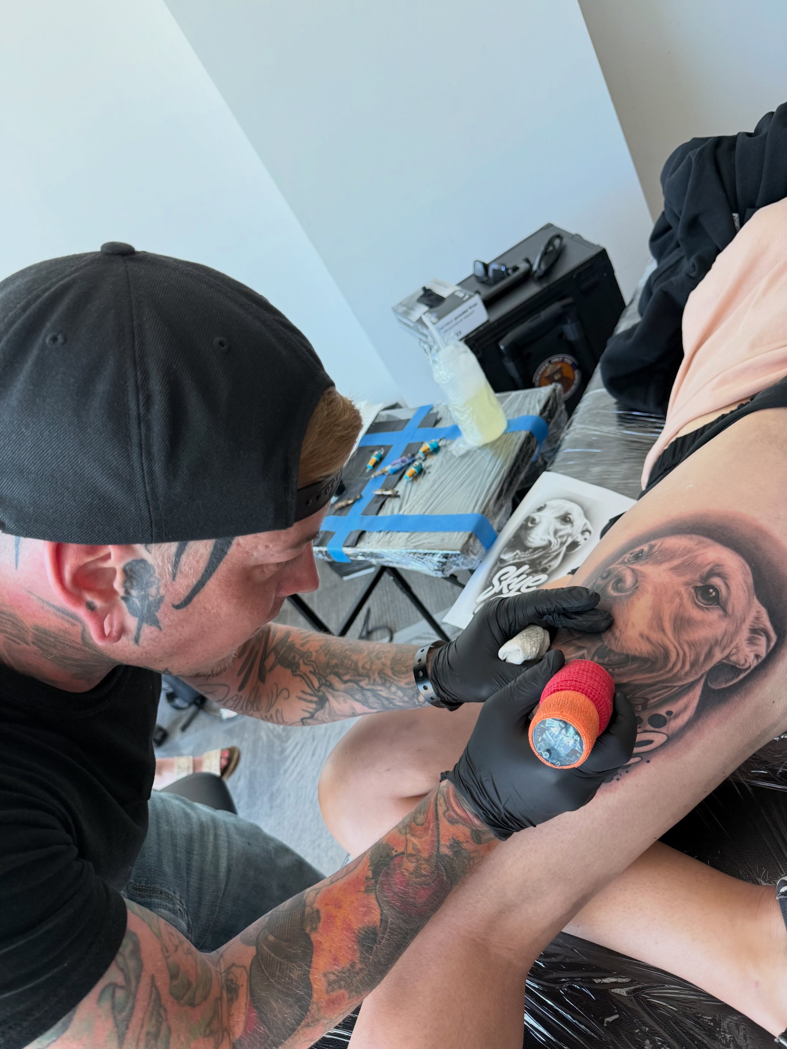 Tattoo by @bfmc_peanut_72 — realism