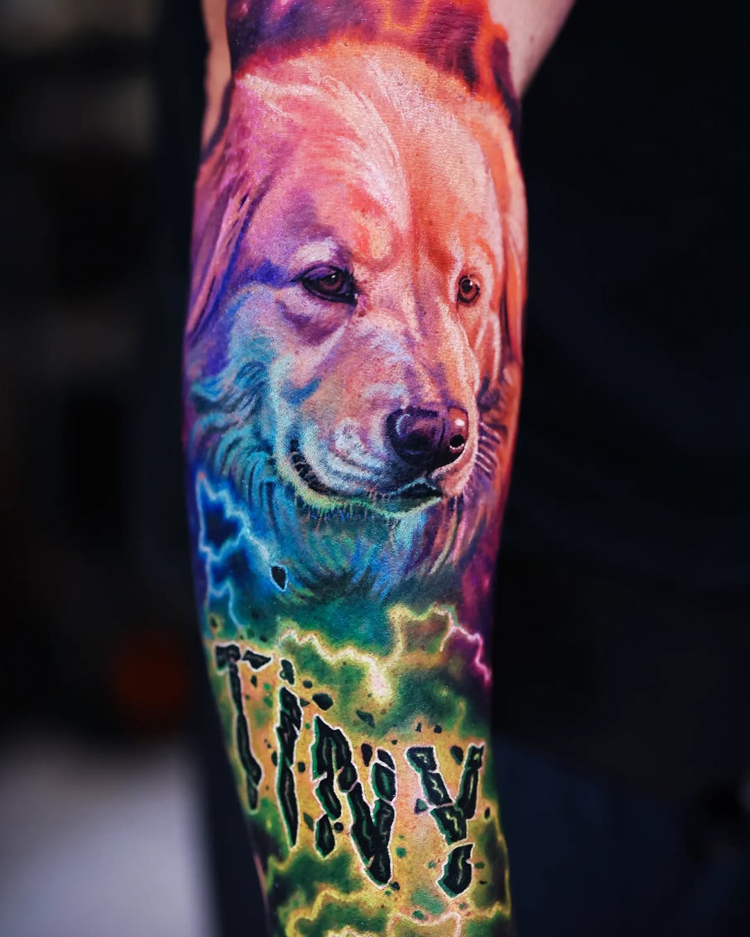 Tattoo by @bobbycupparotattoos — realism, lettering_script
