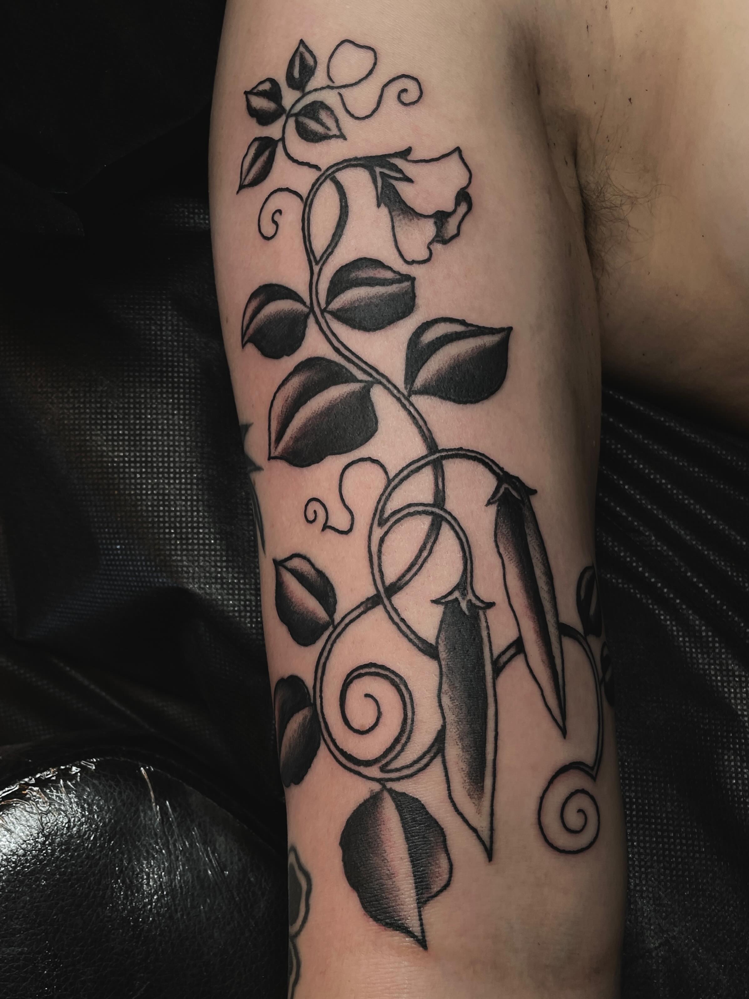 Tattoo by @audri_adorned — black_and_grey