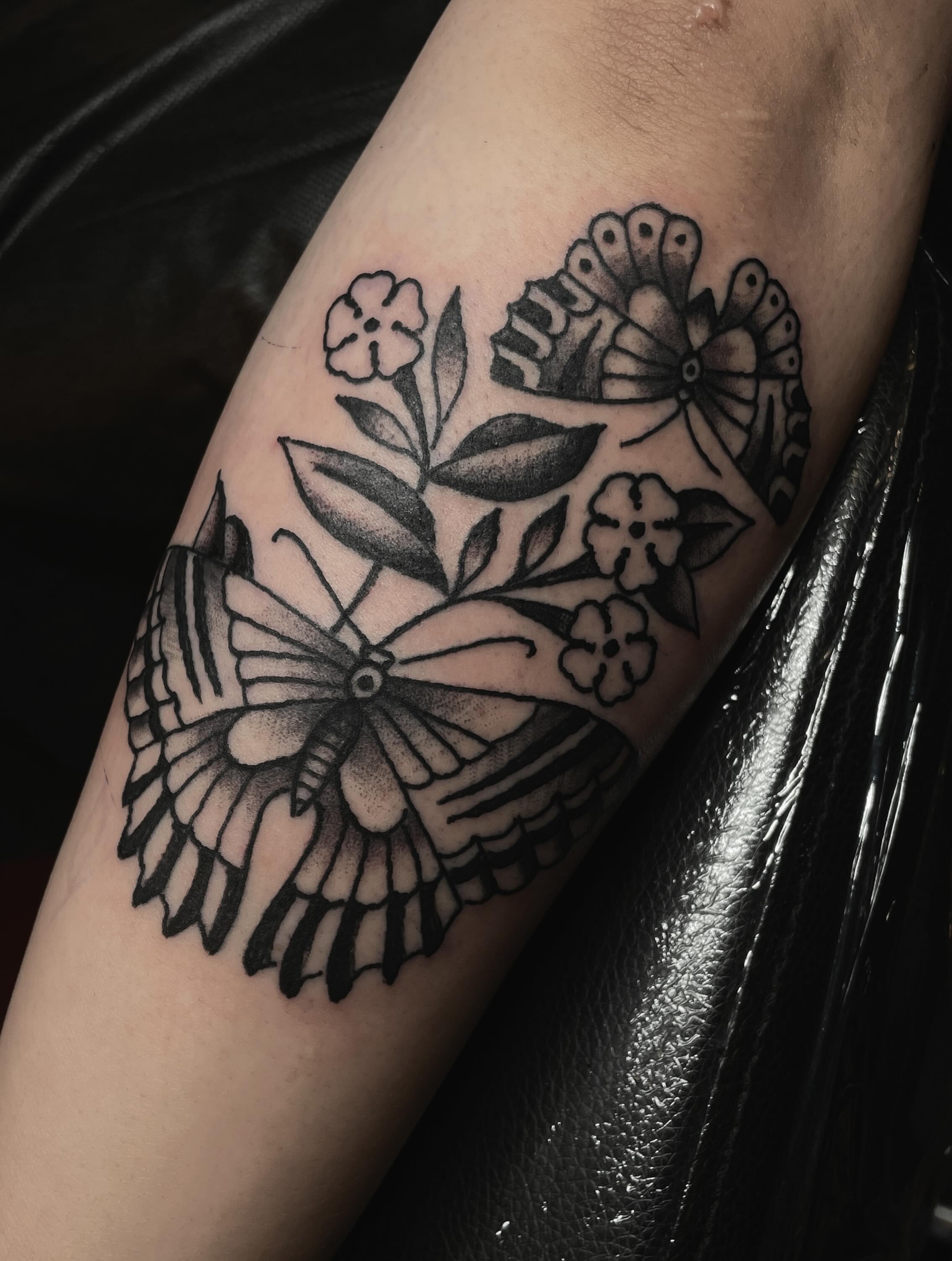 Tattoo by @audri_adorned — black_and_grey