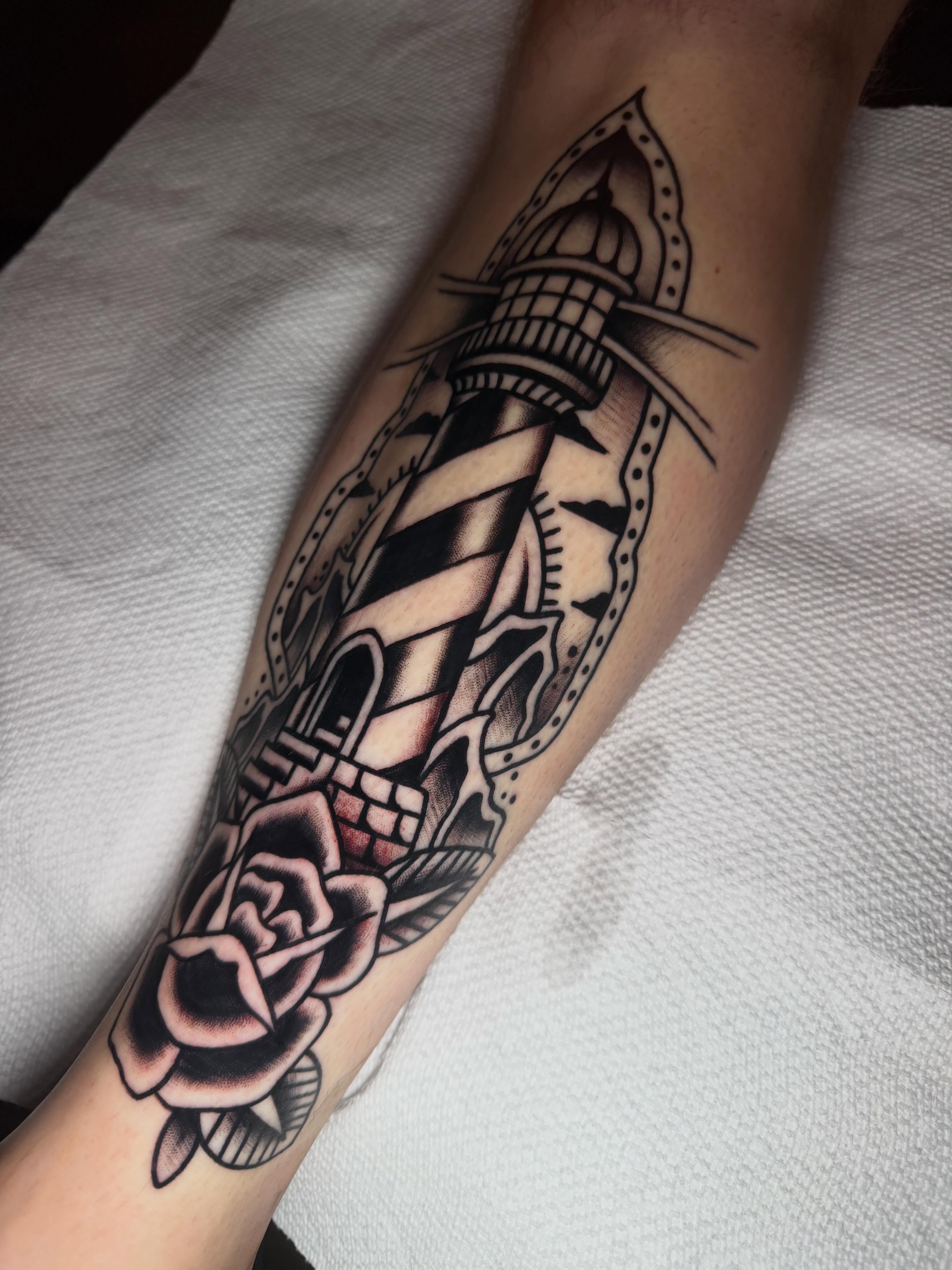 Tattoo by @labonte.tattoos — american_traditional, black_and_grey