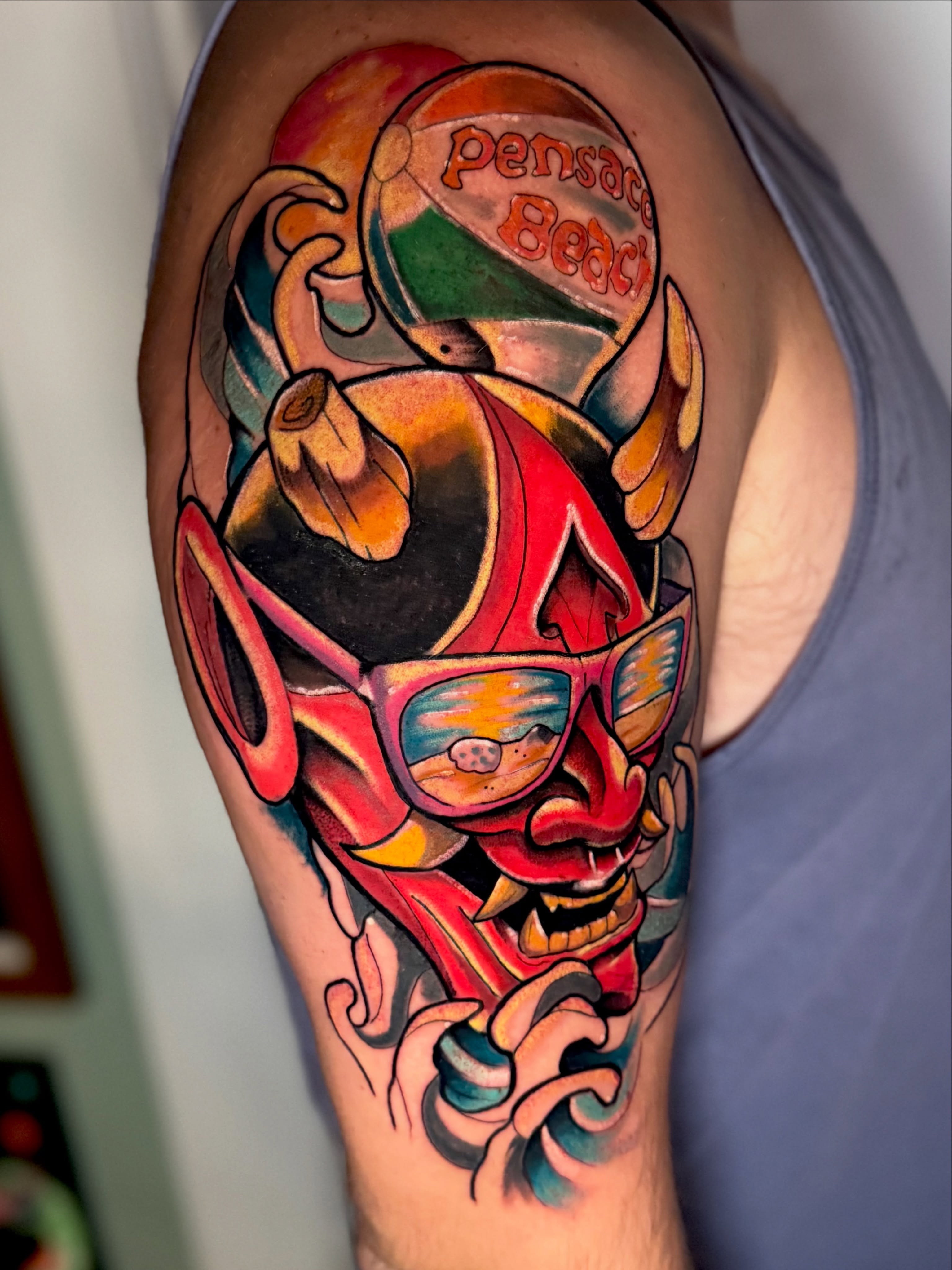 Tattoo by @robertsmithfl — new_school