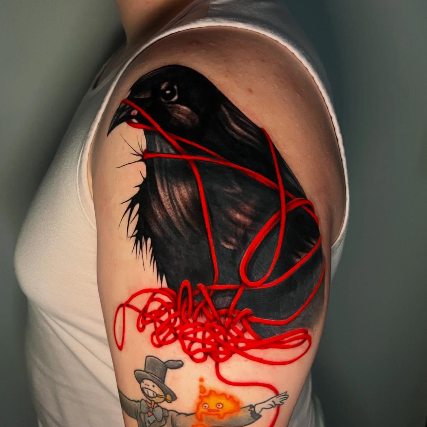 Tattoo by @gracef.tattoo — realism, dark_realism