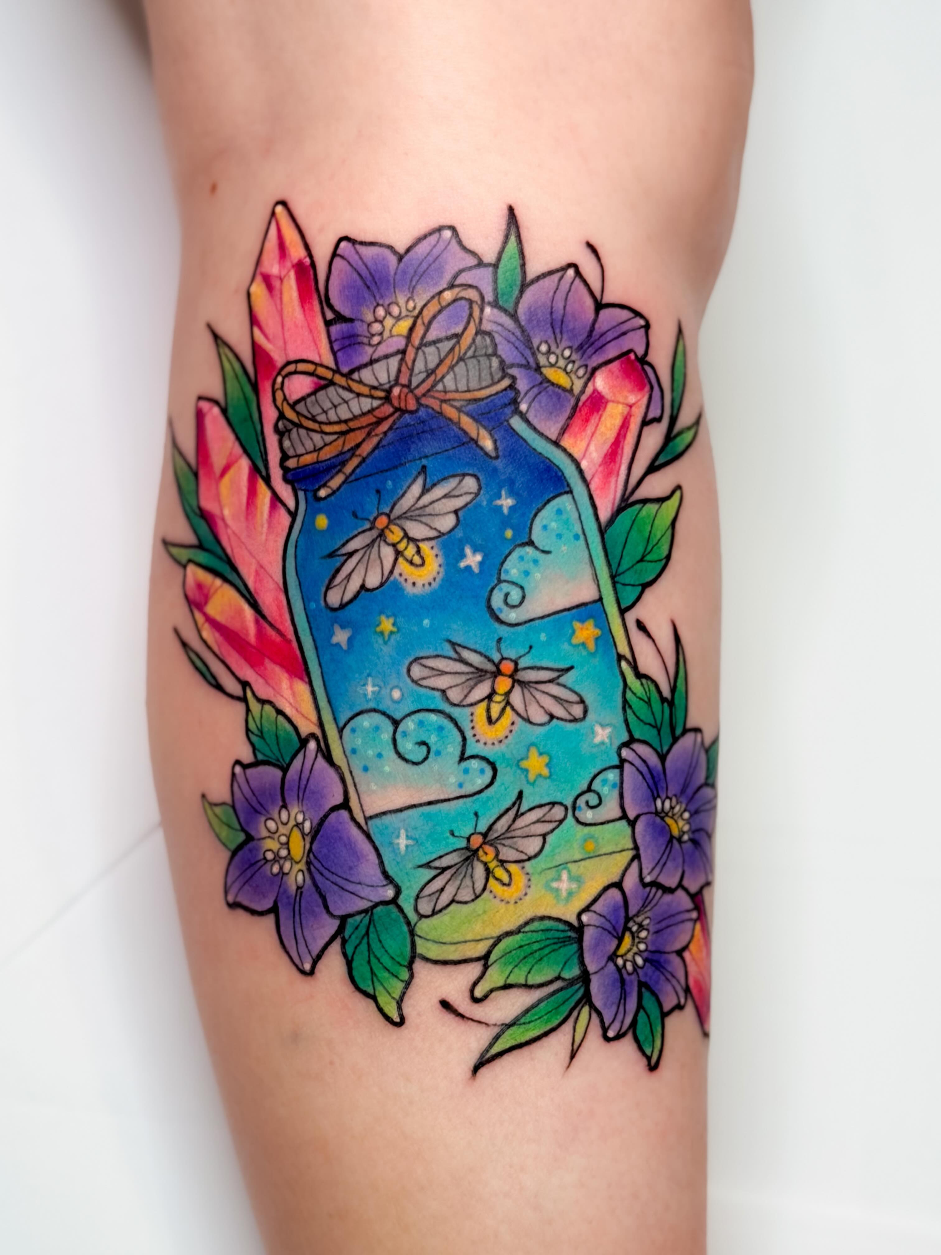 Tattoo by @nitelite.tattoos — new_school, illustrative