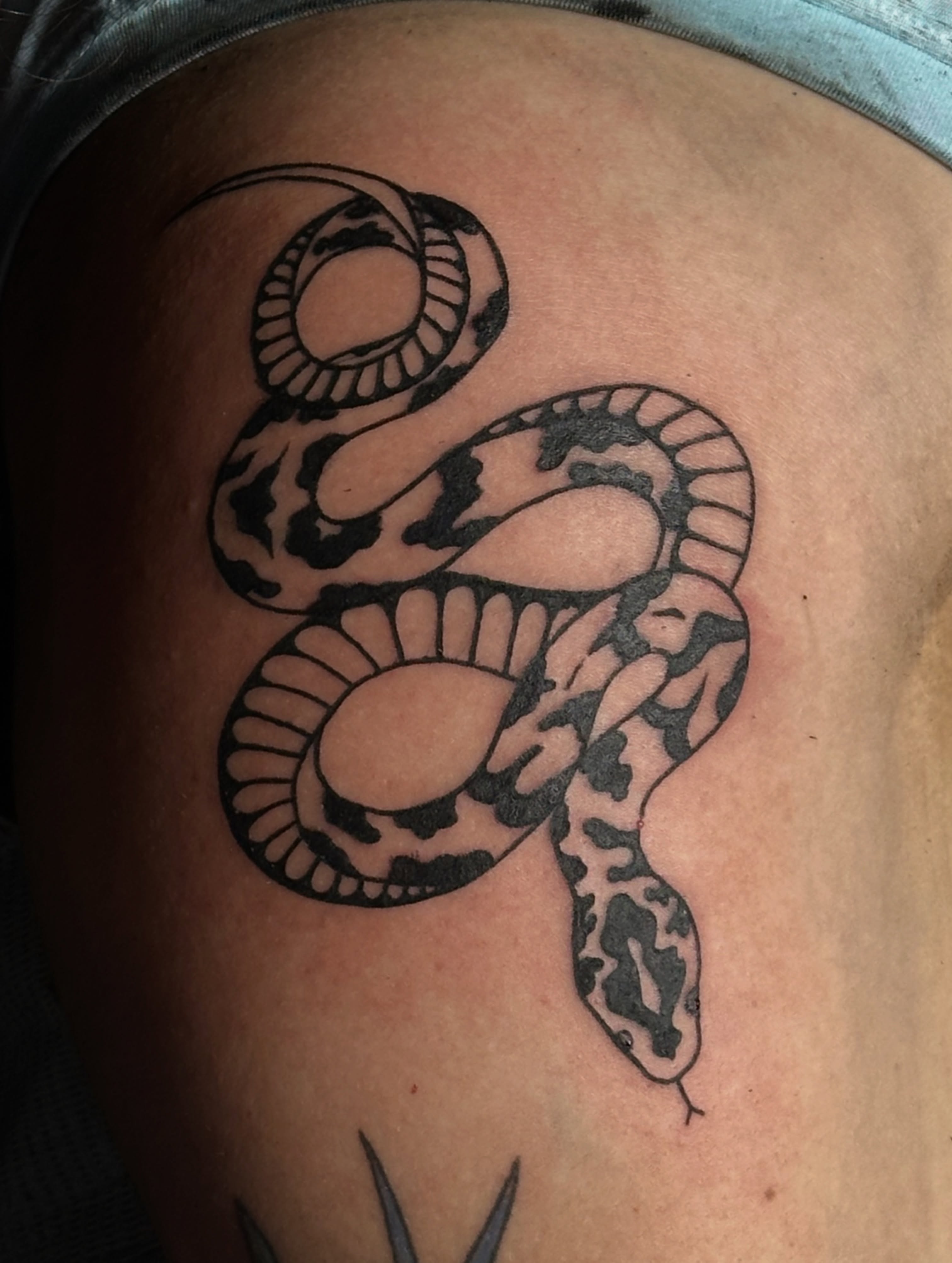 Tattoo by @gabby_la_piercer — black_and_grey