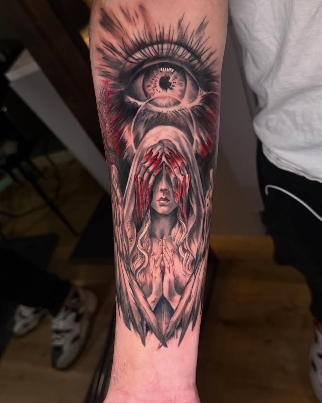 Tattoo by @artifexinks — dark_realism, realism