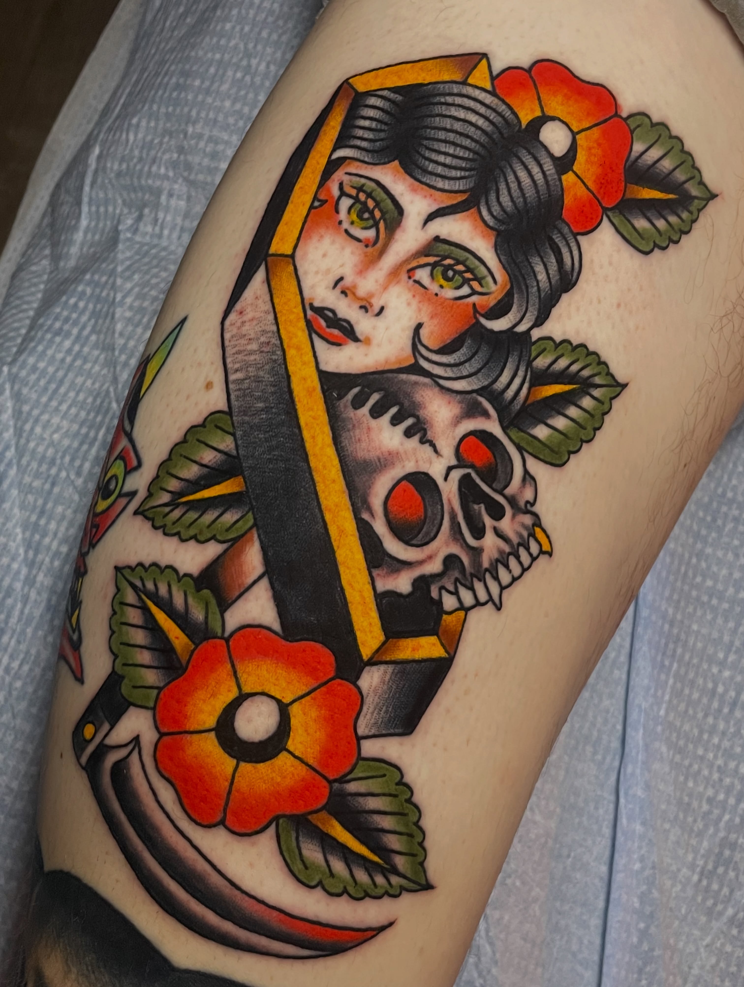Tattoo by @daveconleytattoo — american_traditional