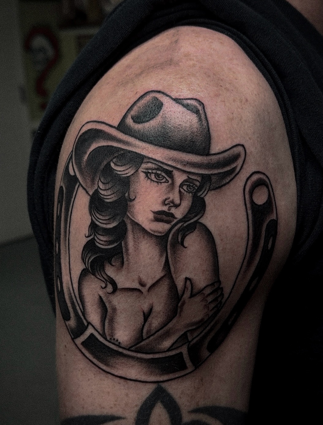 Tattoo by @sydneybulmer.tattoos — black_and_grey, realism