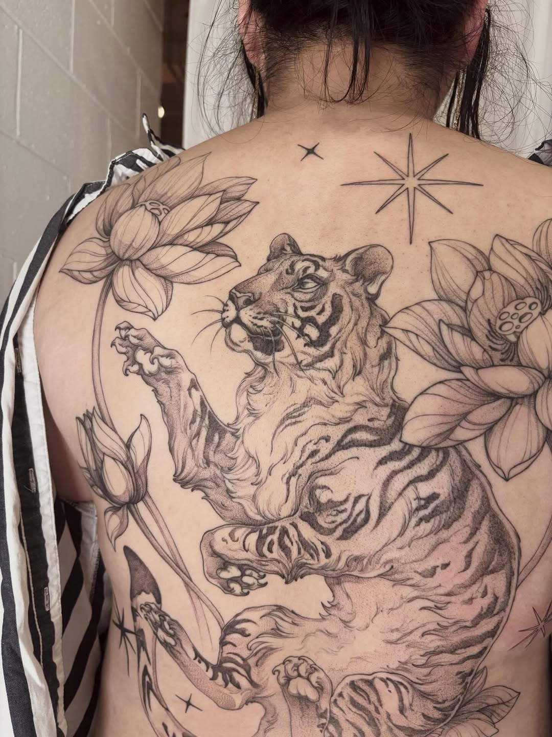 Tattoo by @vaprol — realism, black_and_grey