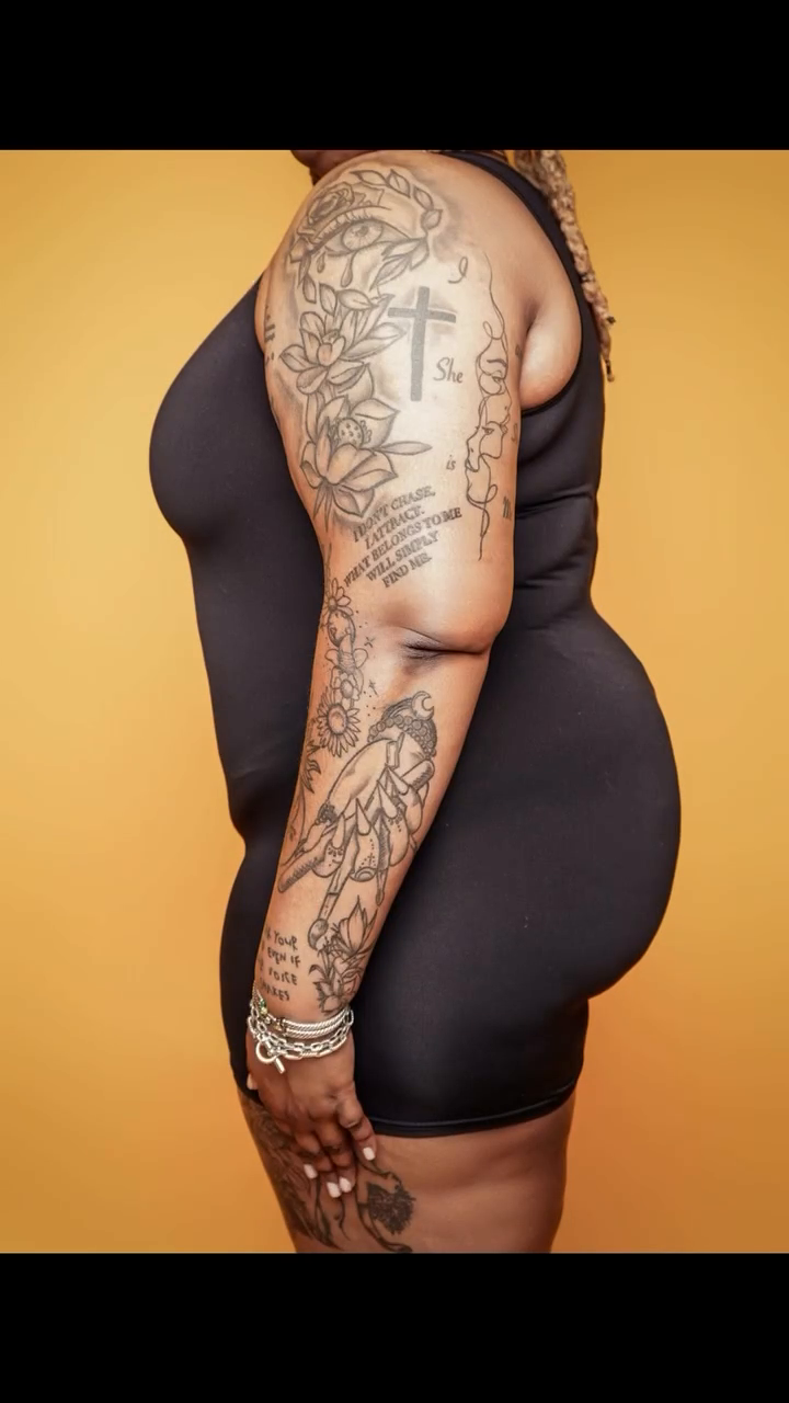 Full sleeve and leg tattoos tattoo on the upper arm by Jazz Walker