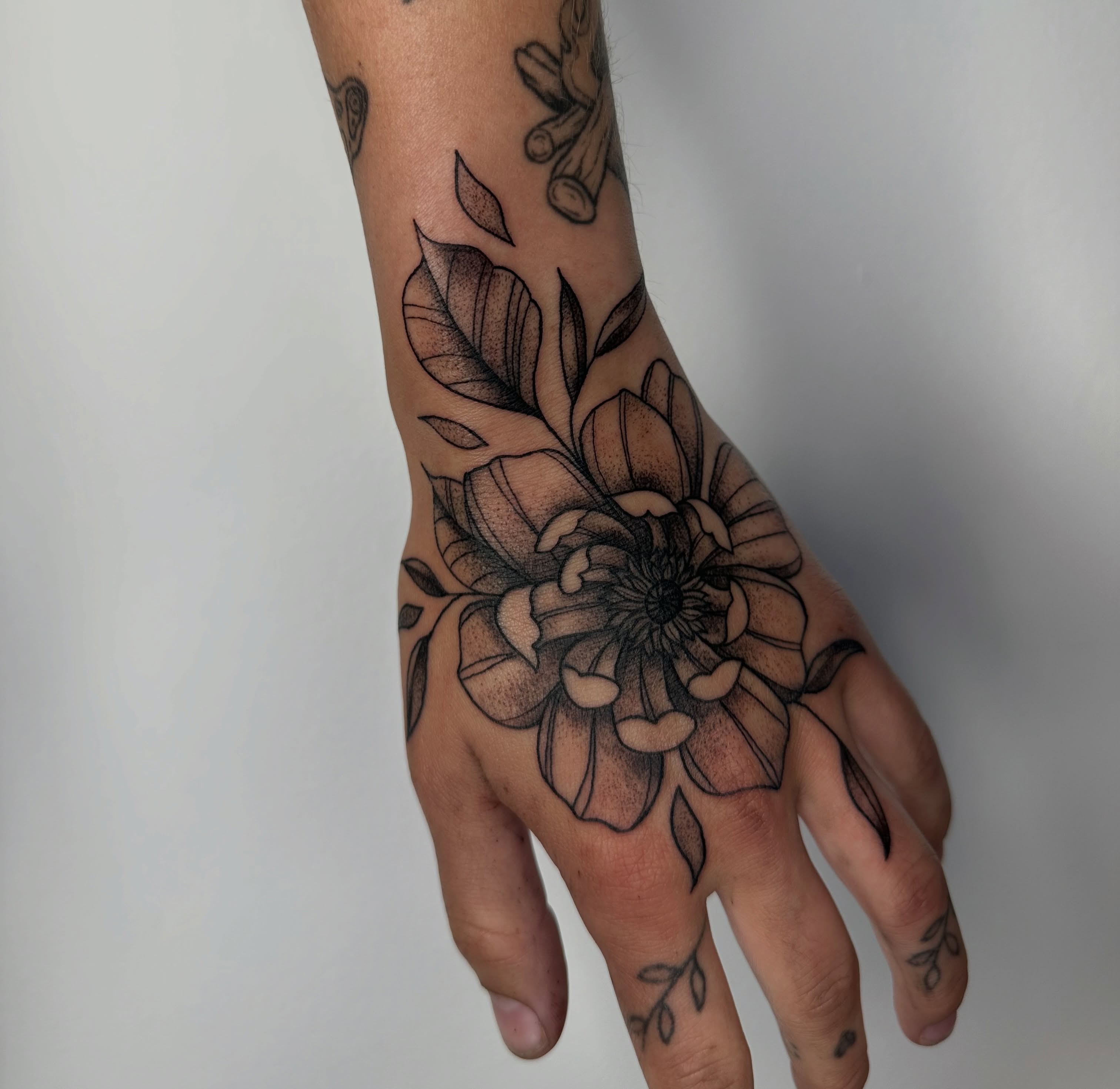 Tattoo by @inked_by_k — black_and_grey
