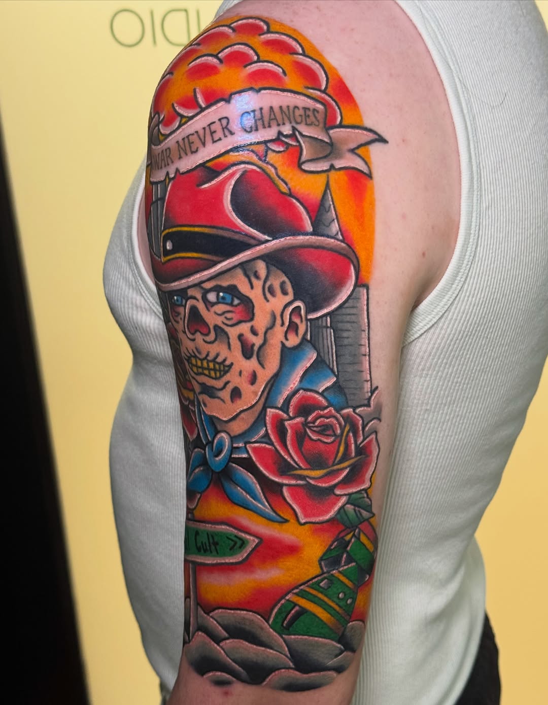 Tattoo by @inkxmadison — american_traditional, neo_traditional