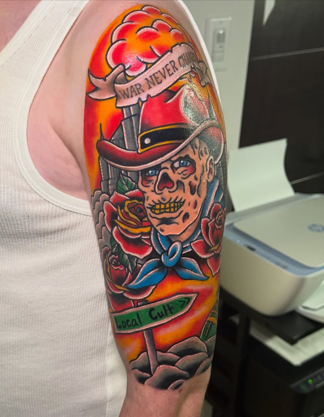 Tattoo by @inkxmadison — american_traditional, neo_traditional