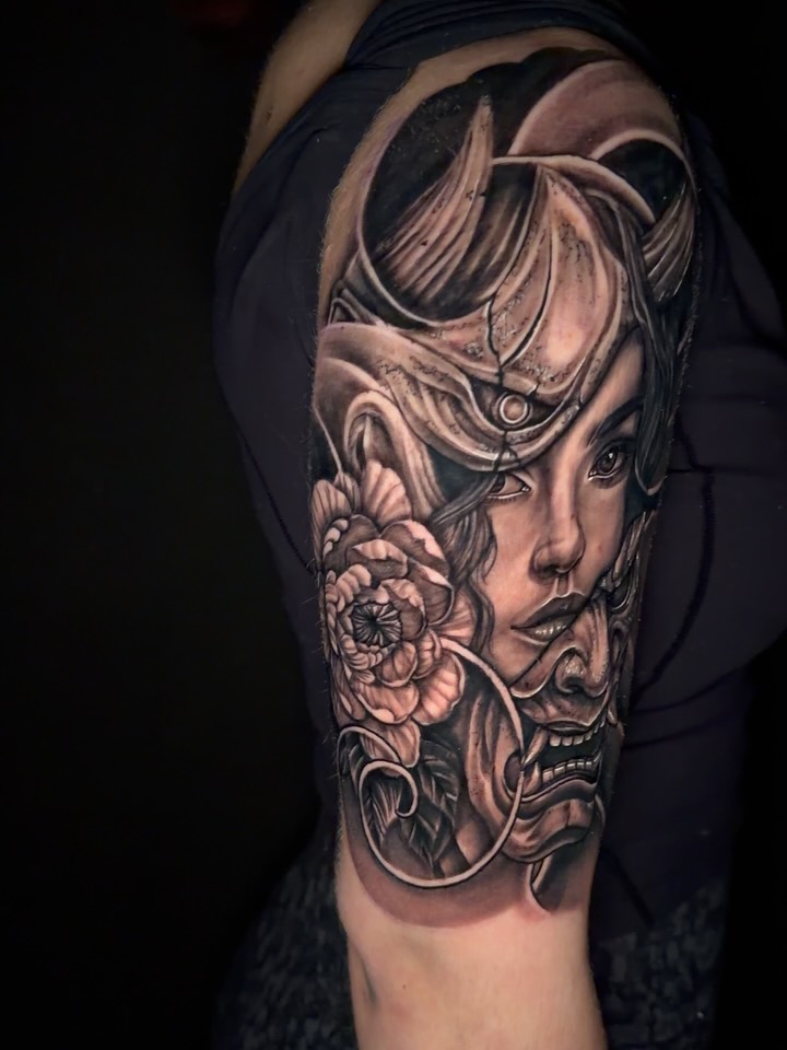Tattoo by @inkbymason — black_and_grey, realism