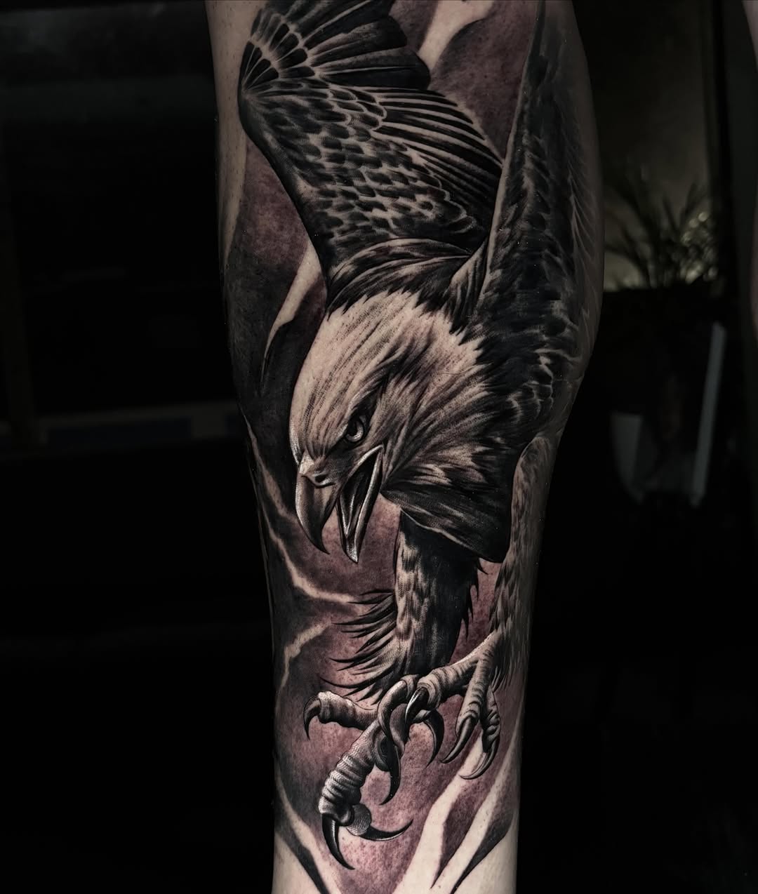 Tattoo by @the_bishoptattoo β realism, black_and_grey