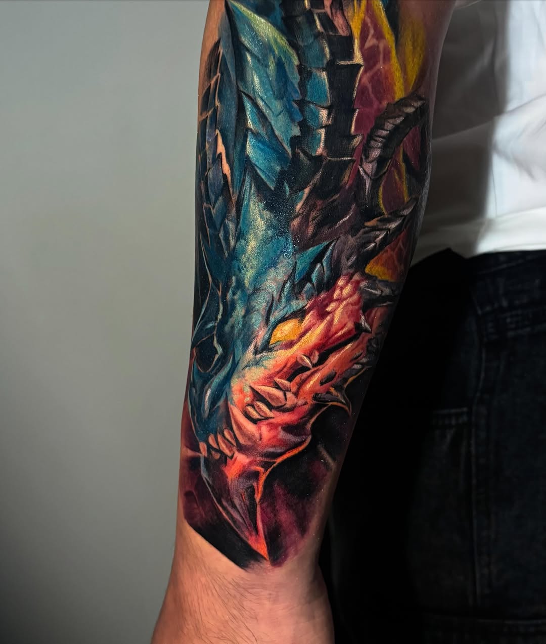 Tattoo by @the_bishoptattoo β realism, dark_realism
