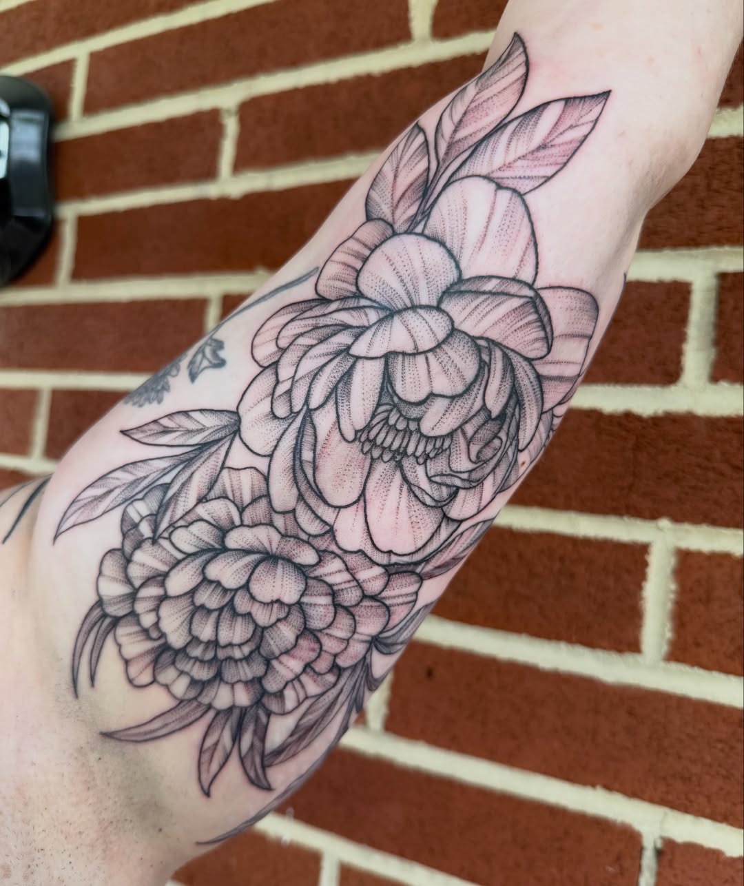 Tattoo by @lizard_aullie_tattoos — black_and_grey