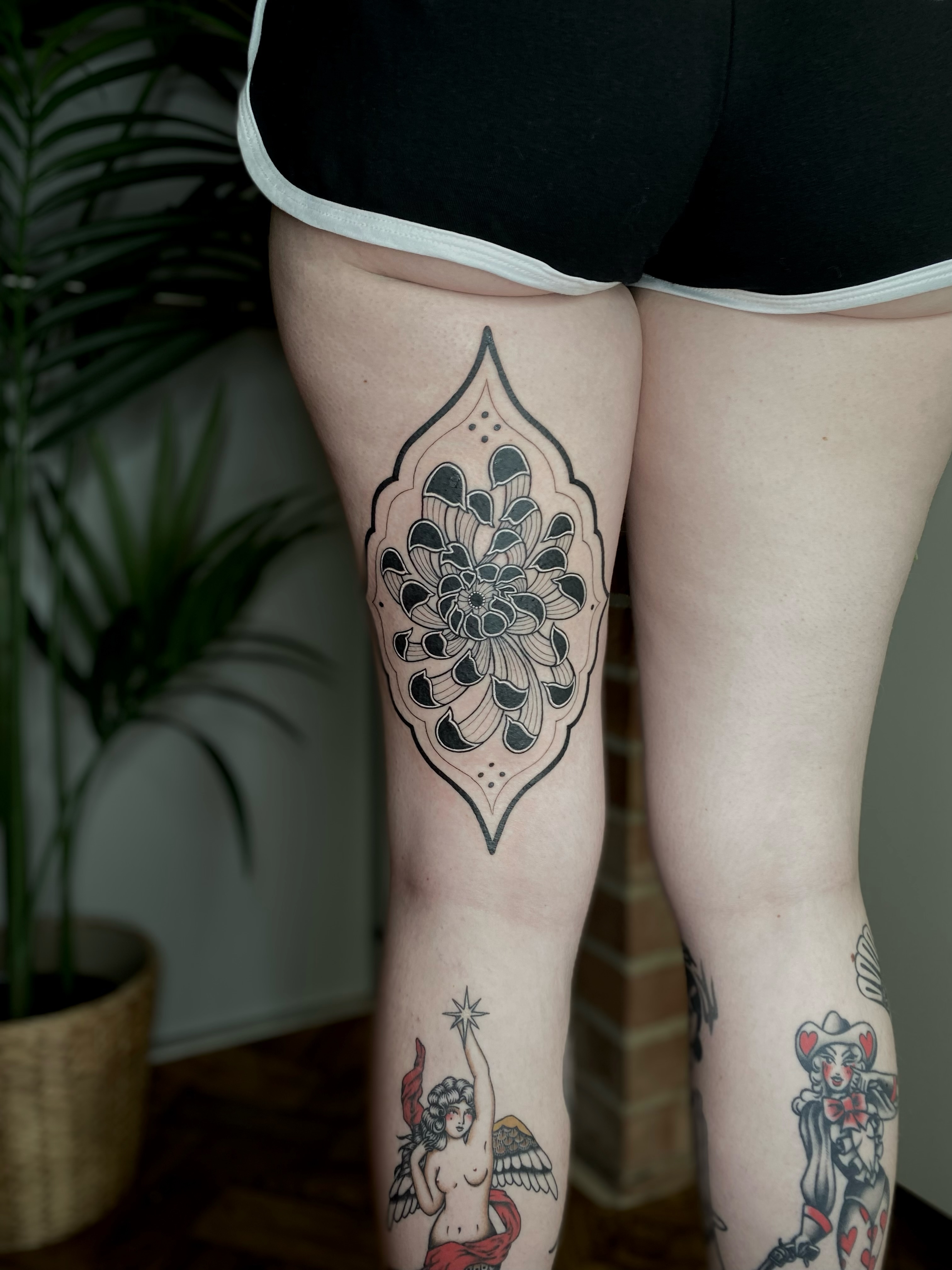 Tattoo by @tatemarthatattoo — geometric, ornamental
