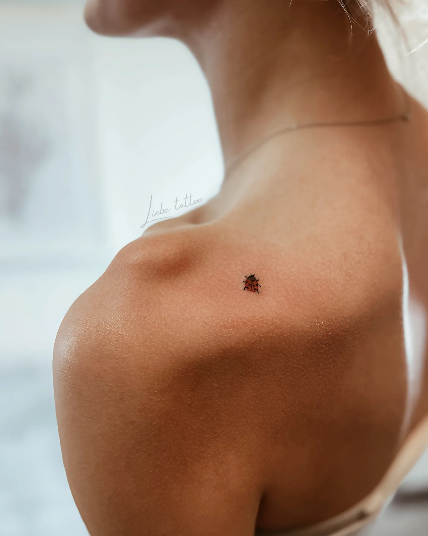 Tattoo by @liebe_tattoo — dotwork