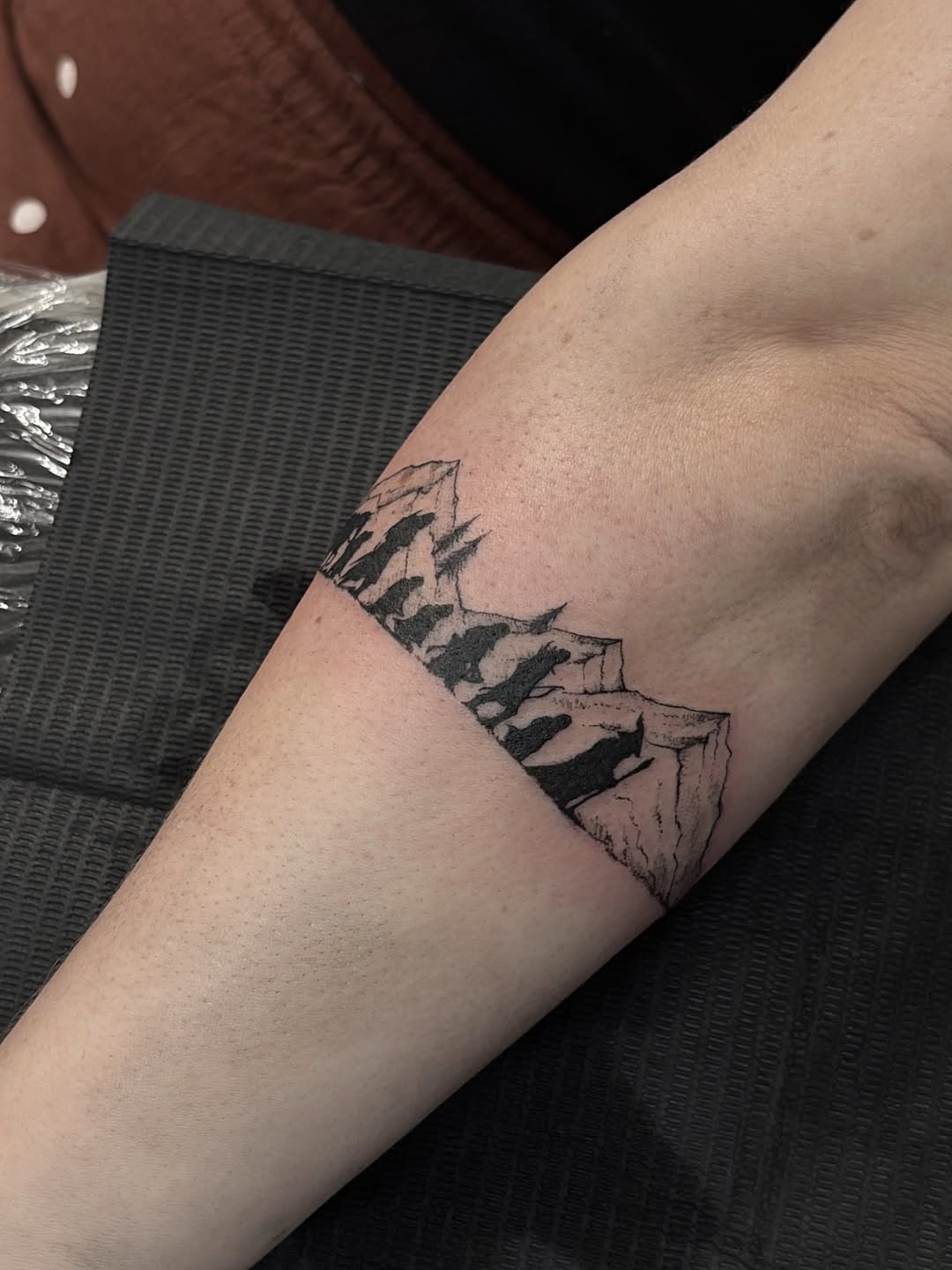 Tattoo by @harleetattoos — black_and_grey, illustrative