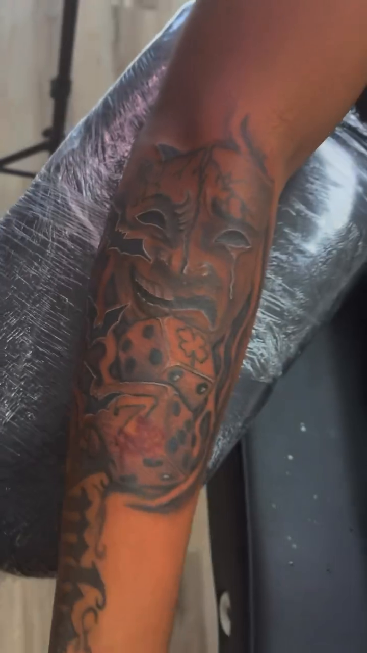 Tattoo by @vrstattoo — black_and_grey, realism
