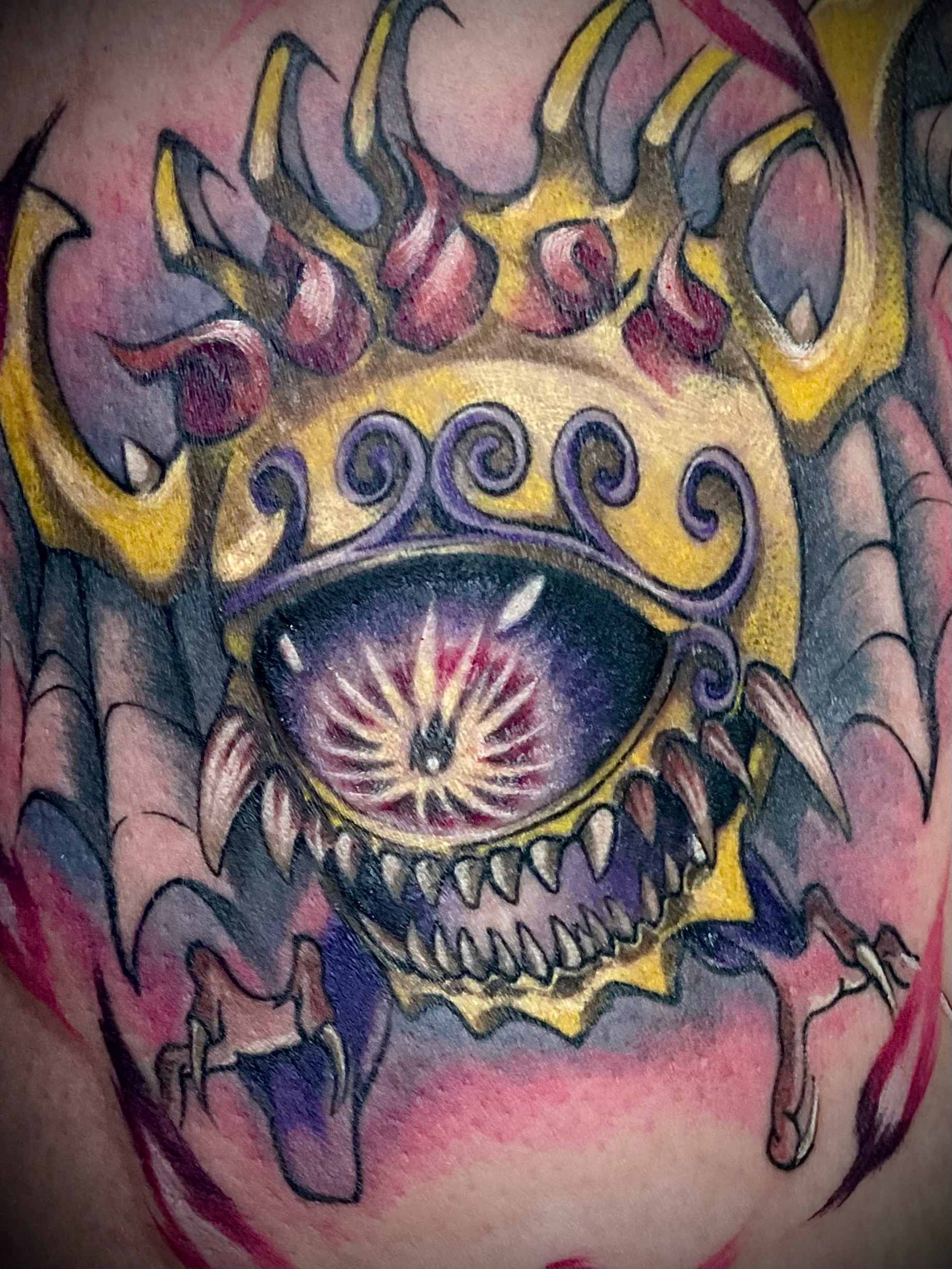 Tattoo by @horitoge_spiky — new_school, surrealism