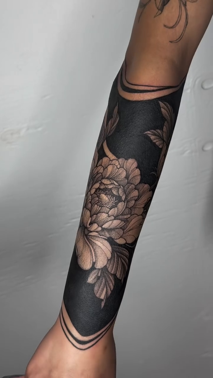 Tattoo by @tattoosbybradi — blackwork, black_and_grey