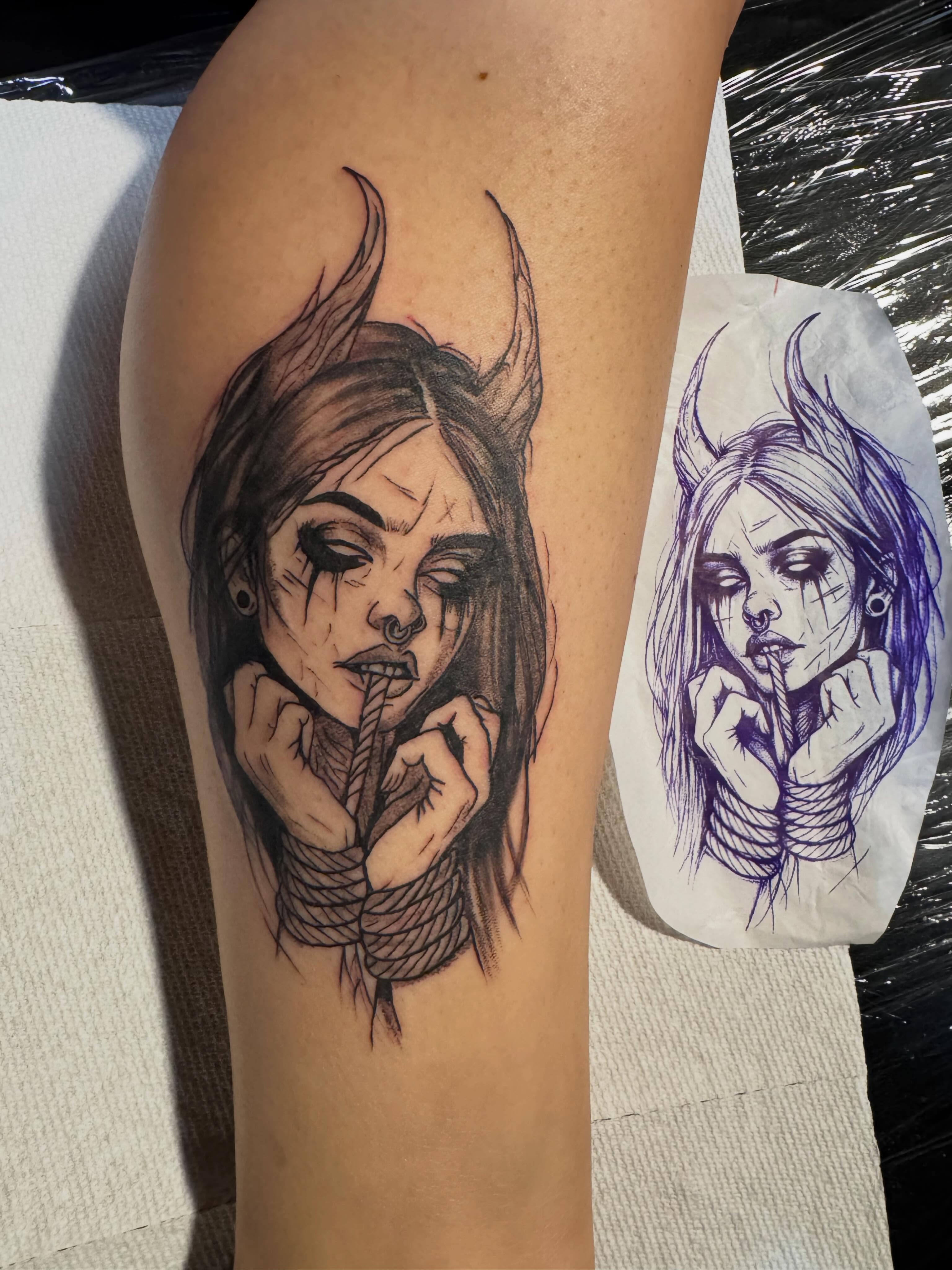 Tattoo by @tattoos_byoso β dark_realism