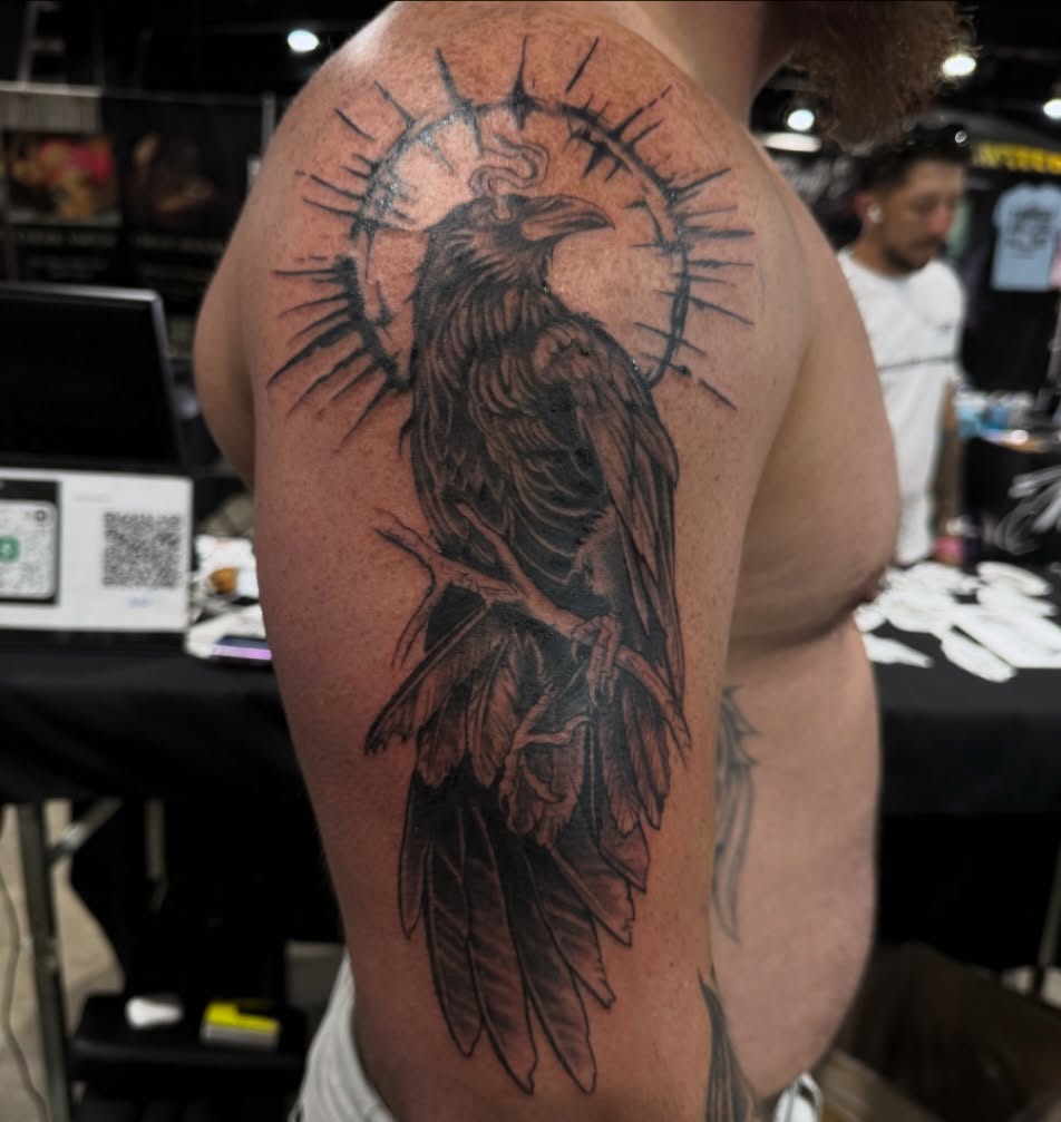 Tattoo by @og_tattoos_ — black_and_grey