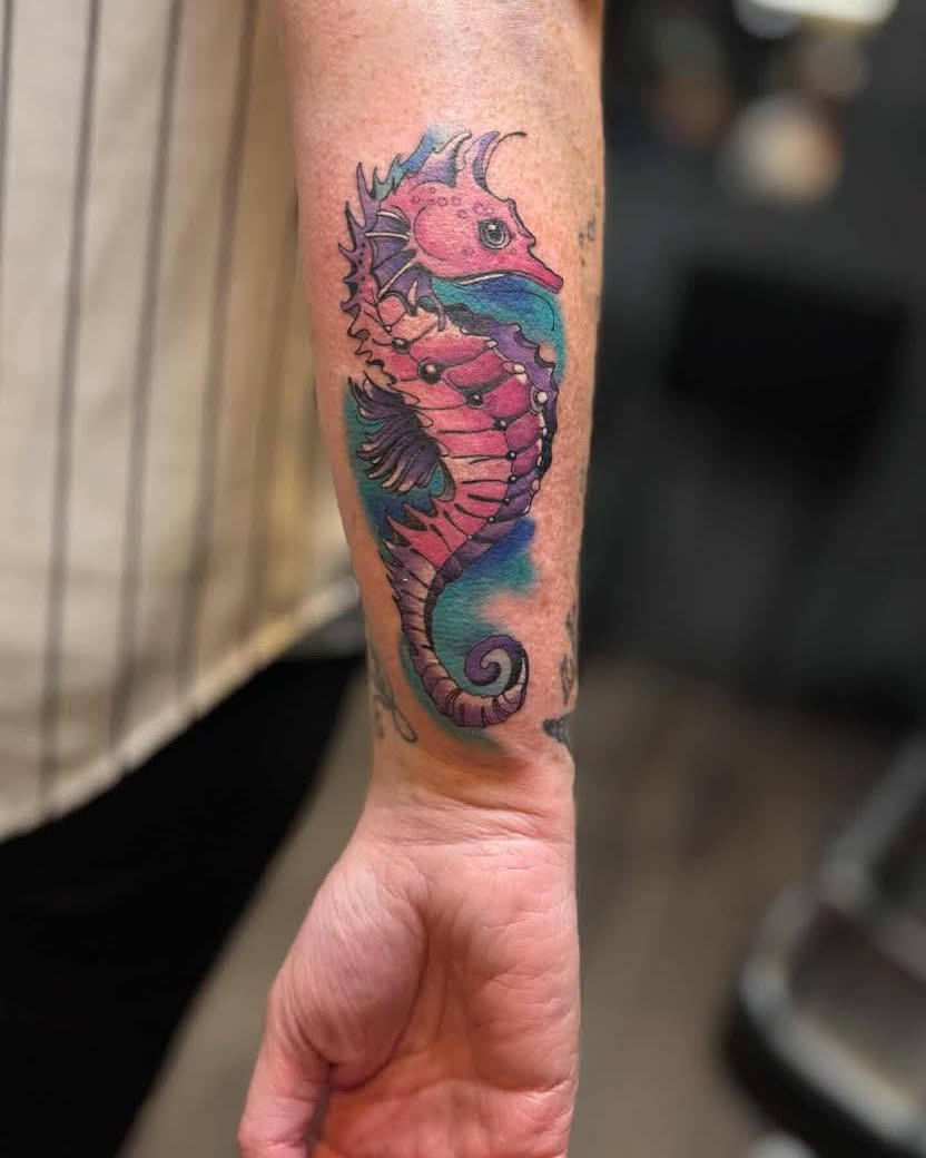 Tattoo by @sadistic_artist537 — new_school, watercolor