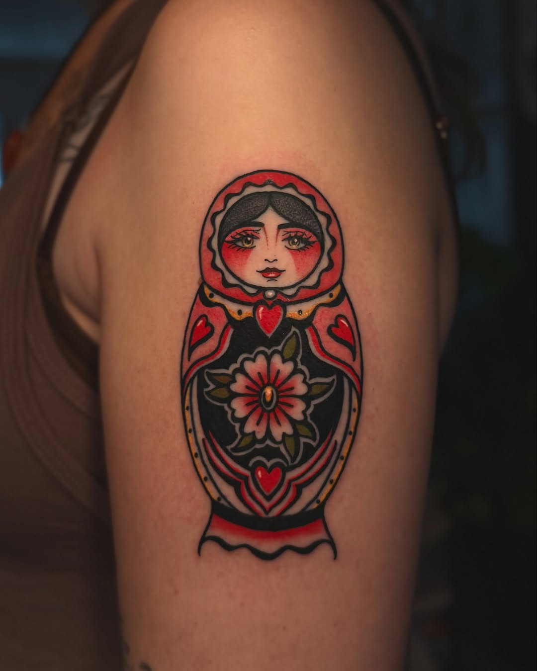 Tattoo by @slightlyorange — american_traditional