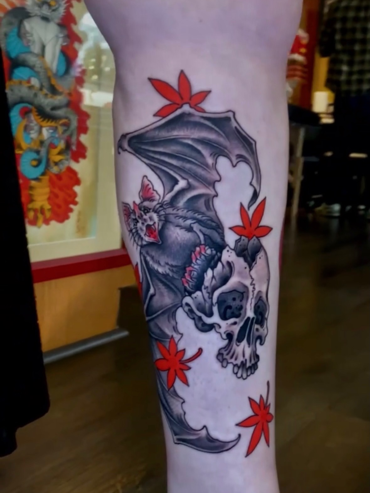 Tattoo by @elijahcole — american_traditional, dark_realism