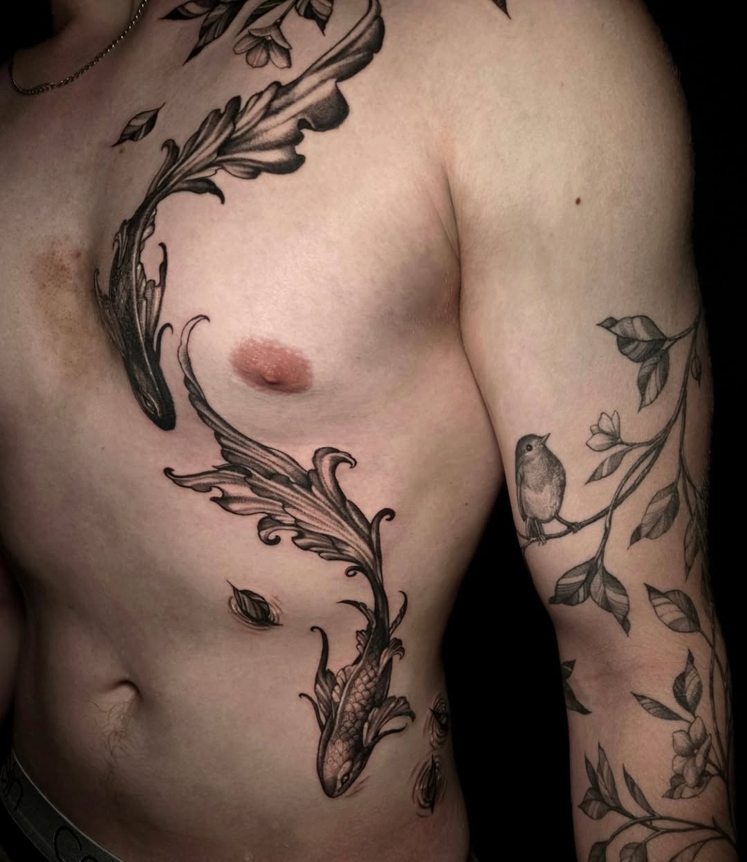 Tattoo by @sydneypaigetattoos — black_and_grey, realism