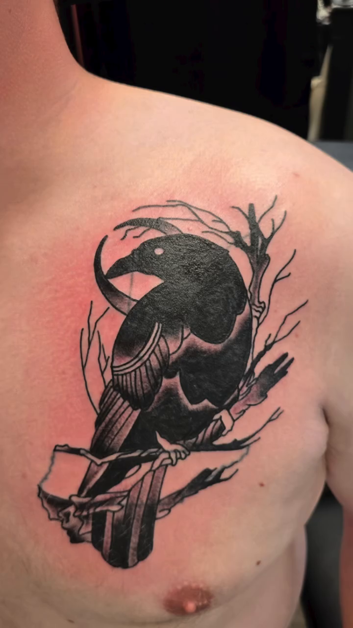 Tattoo by @yourmomsfavoritetattooartist — blackwork
