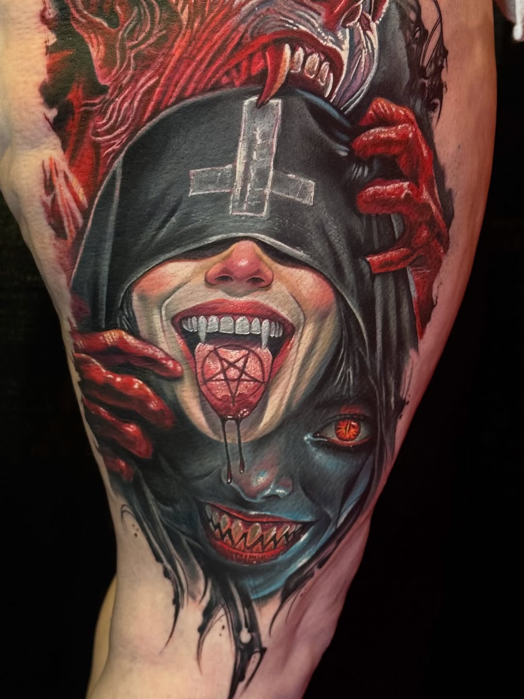 Tattoo by @brunomarxtattoo — realism, dark_realism