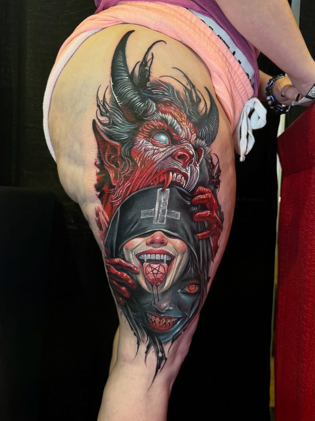 Tattoo by @brunomarxtattoo — realism, dark_realism