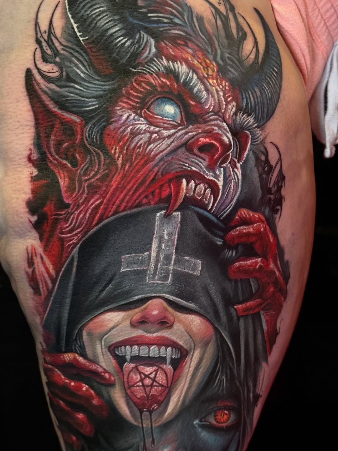 Tattoo by @brunomarxtattoo — realism, dark_realism