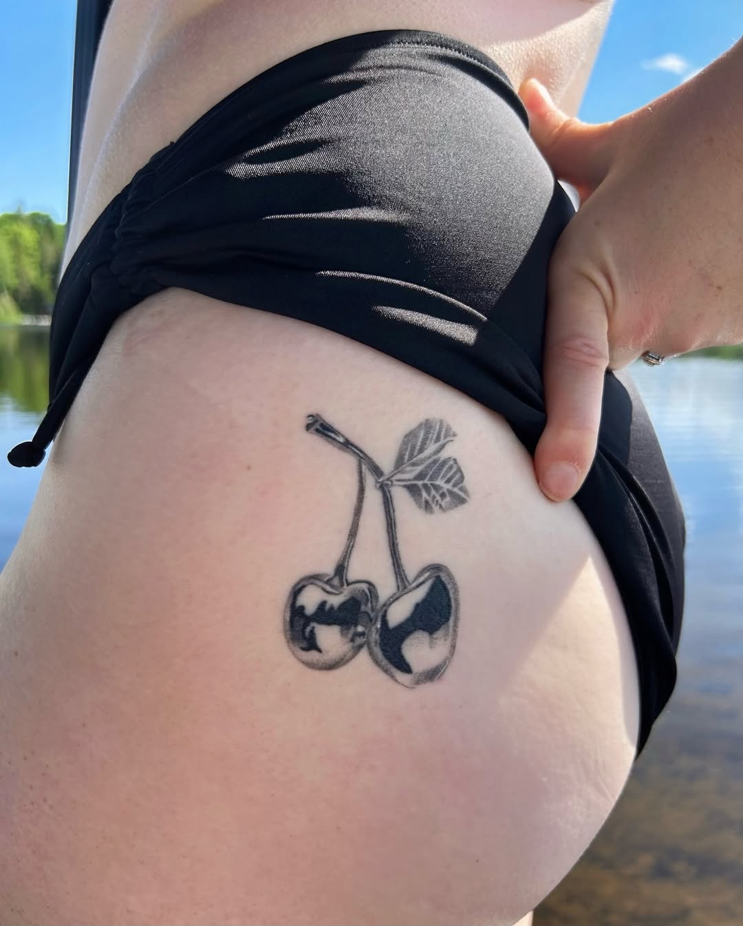 Tattoo by @sumtimesipaint — black_and_grey