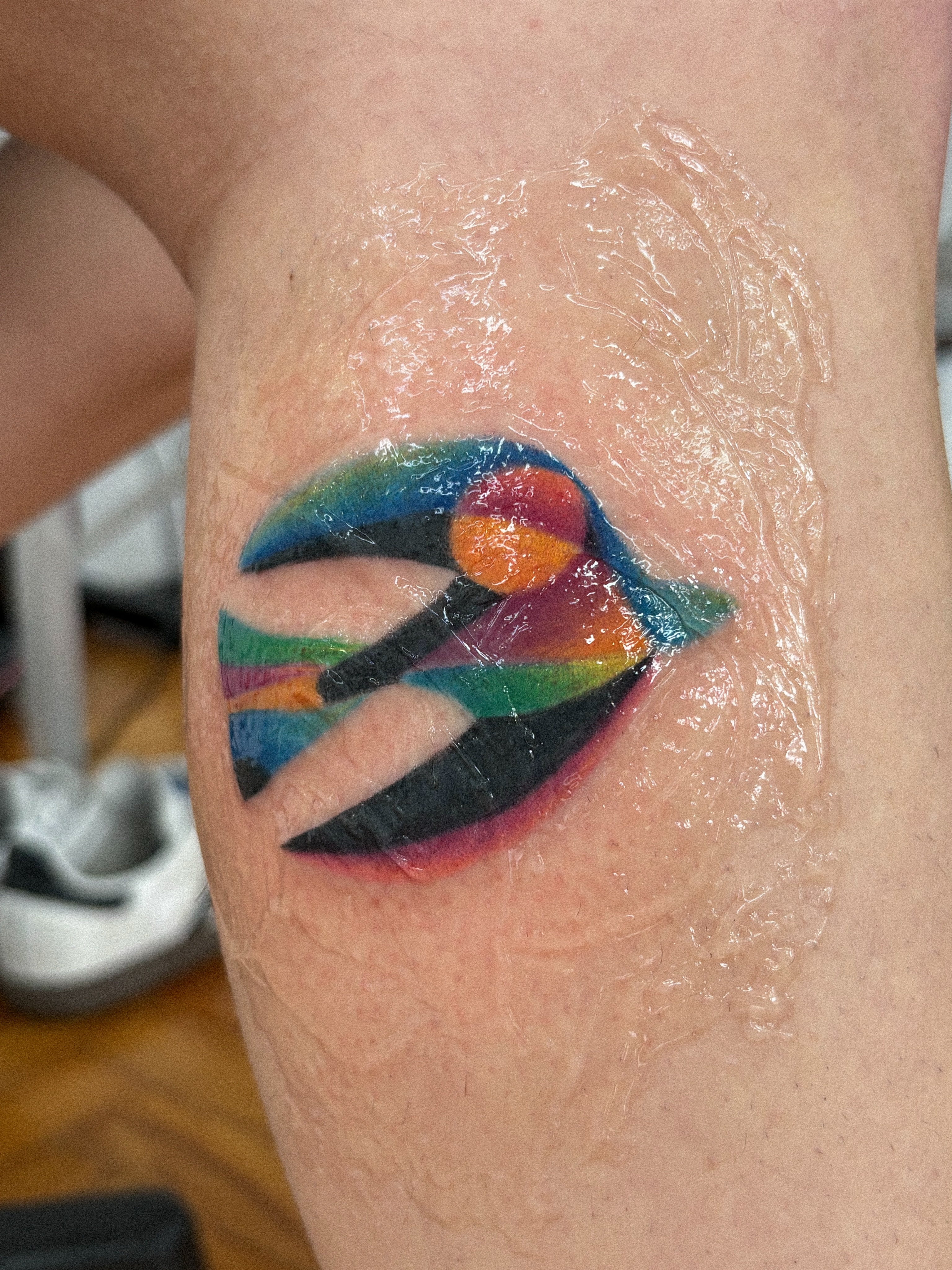 Tattoo by @juliatatua — geometric