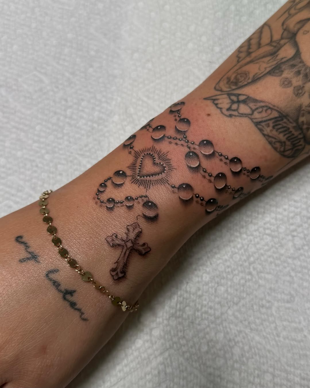 Tattoo by @artdenoche — black_and_grey, realism