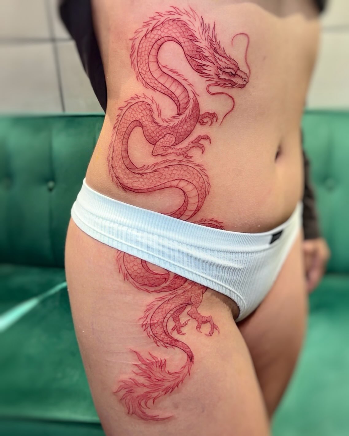 Tattoo by @inkw.han — fine_line