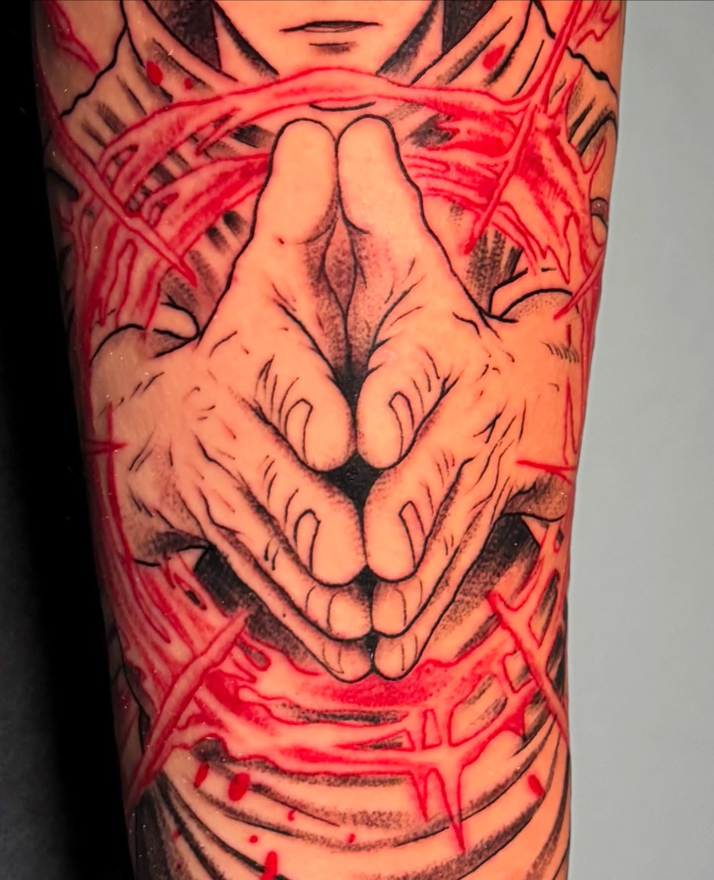 Tattoo by @davesancheztattooer — realism, dark_realism