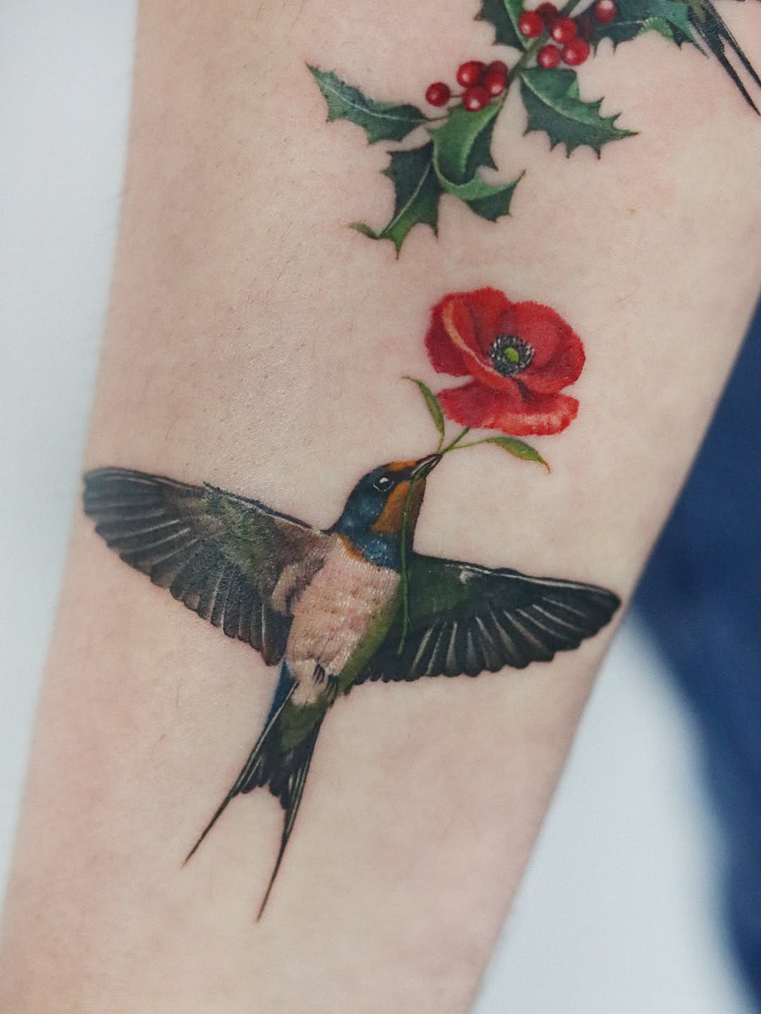 Tattoo by @nara_tattooer β realism, fine_line
