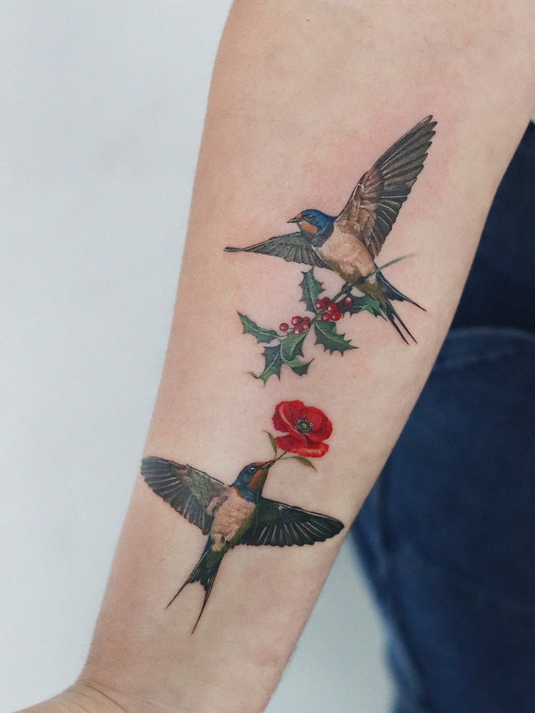 Tattoo by @nara_tattooer β realism, fine_line
