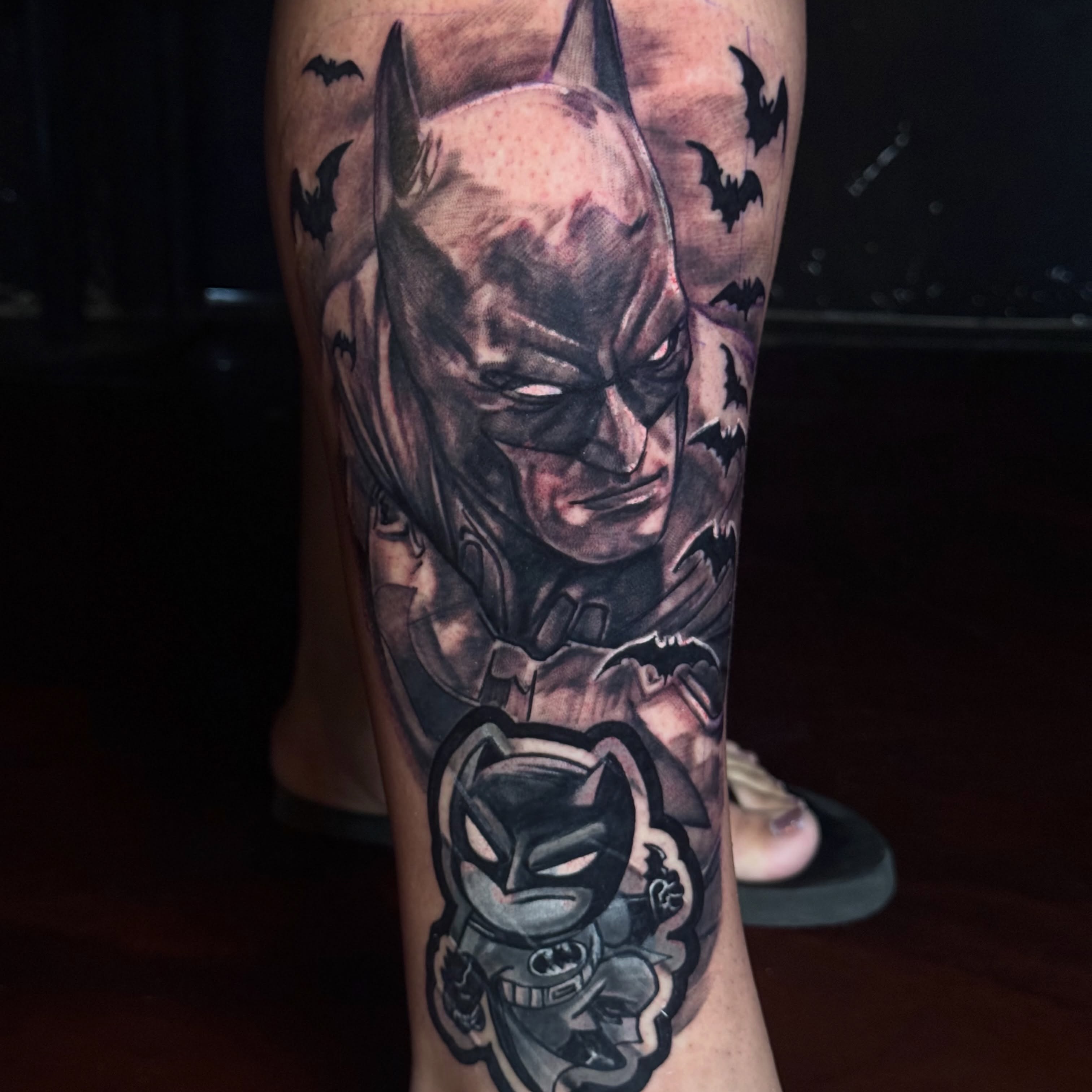 Tattoo by @tonywhodoestattoos — realism, dark_realism