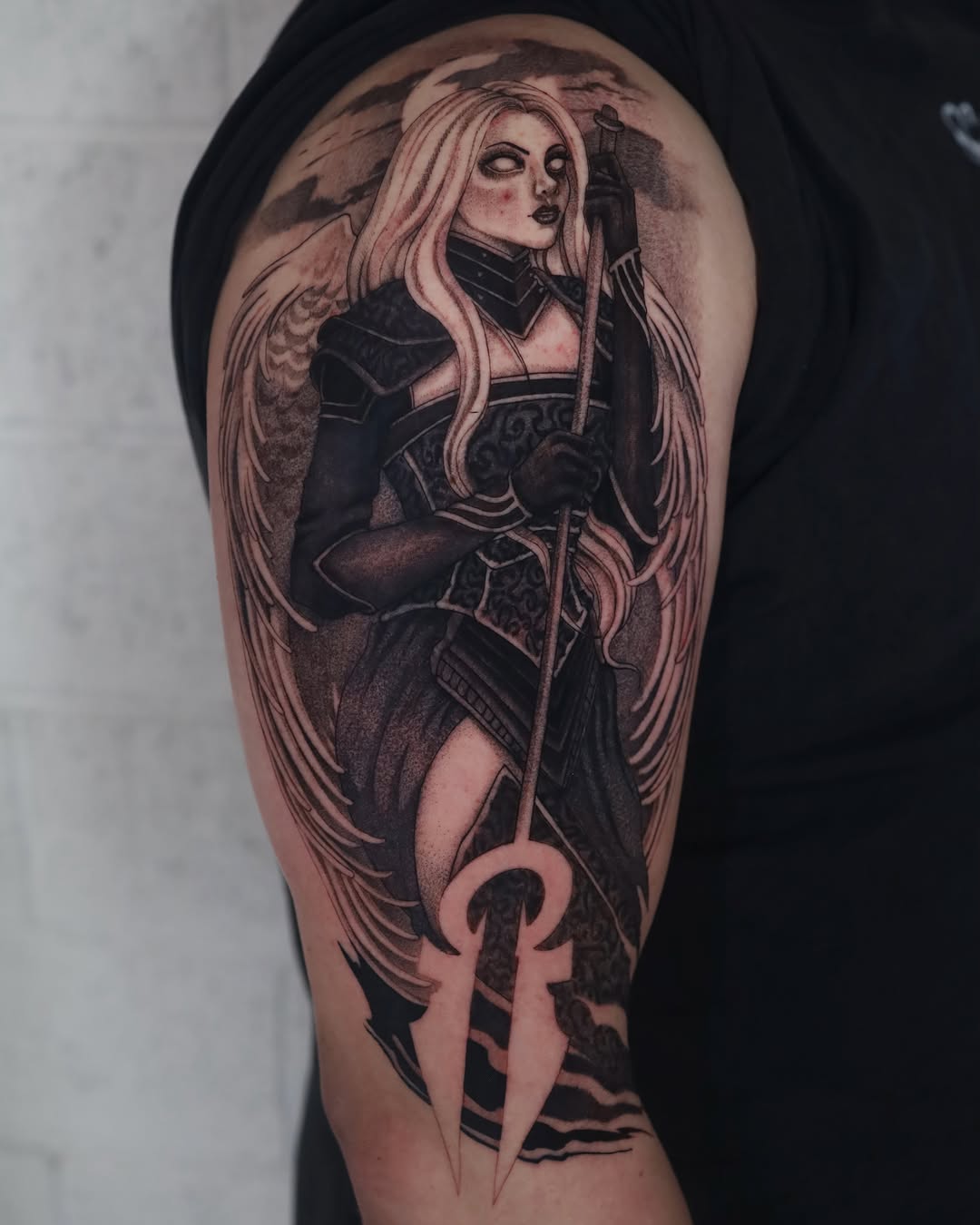Tattoo by @idkdananicole β black_and_grey, realism